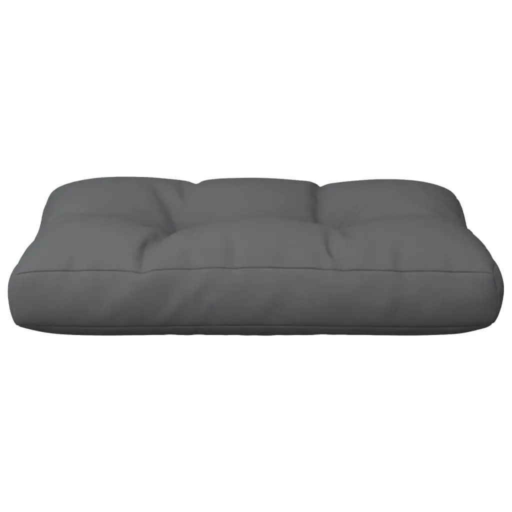 Pallet Cushion Anthracite 50x40x12 cm Fabric 314423