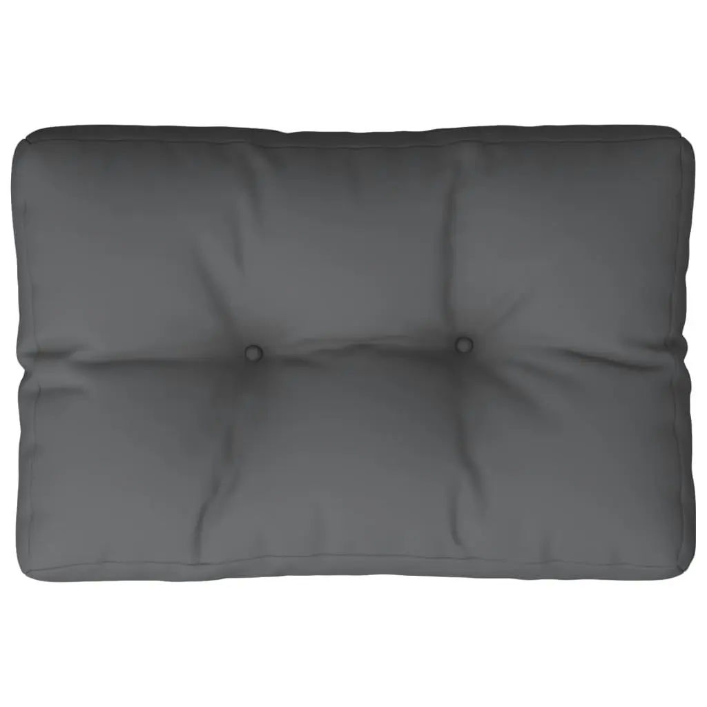 Pallet Cushion Anthracite 50x40x12 cm Fabric 314423