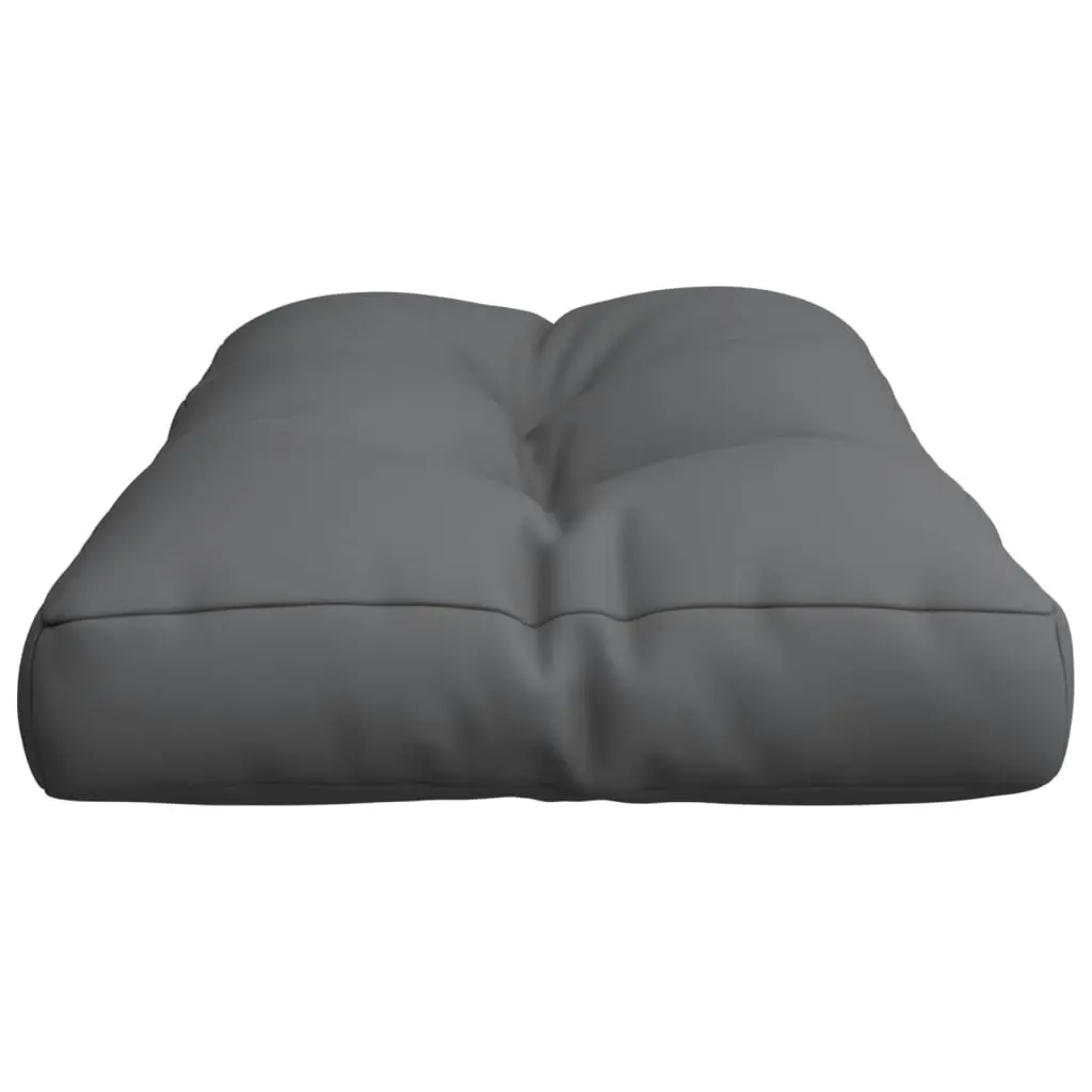 Pallet Cushion Anthracite 70x40x12 cm Fabric 314448