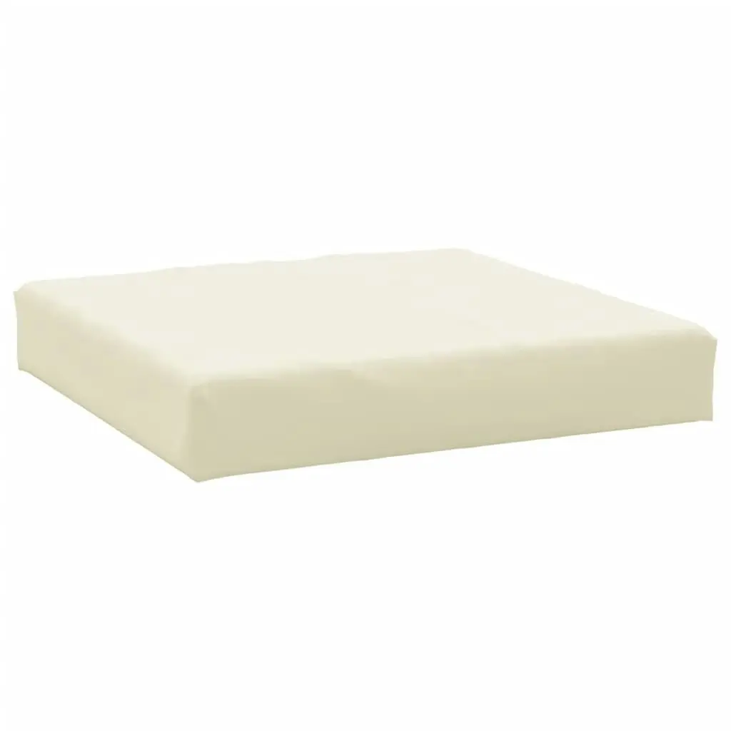 Pallet Cushions 2 pcs Cream White Oxford Fabric 315054