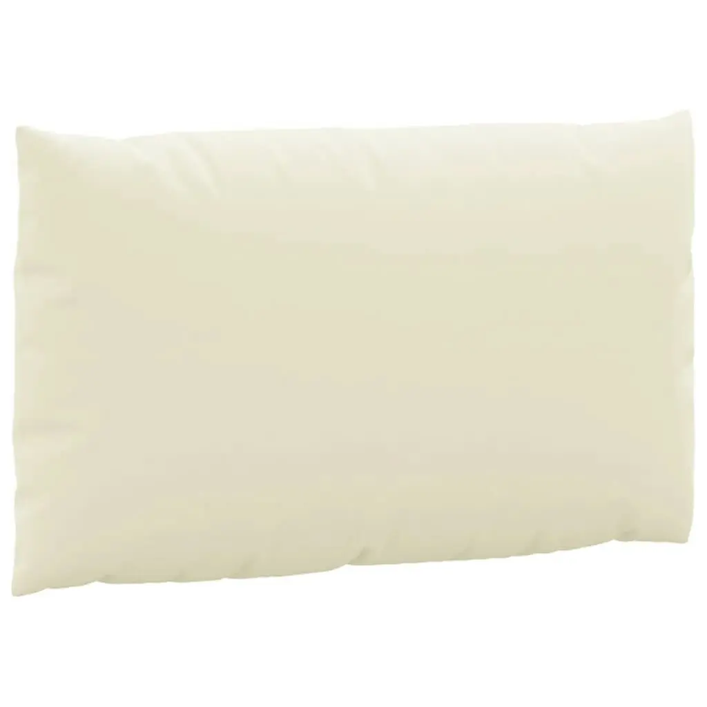 Pallet Cushions 2 pcs Cream White Oxford Fabric 315054