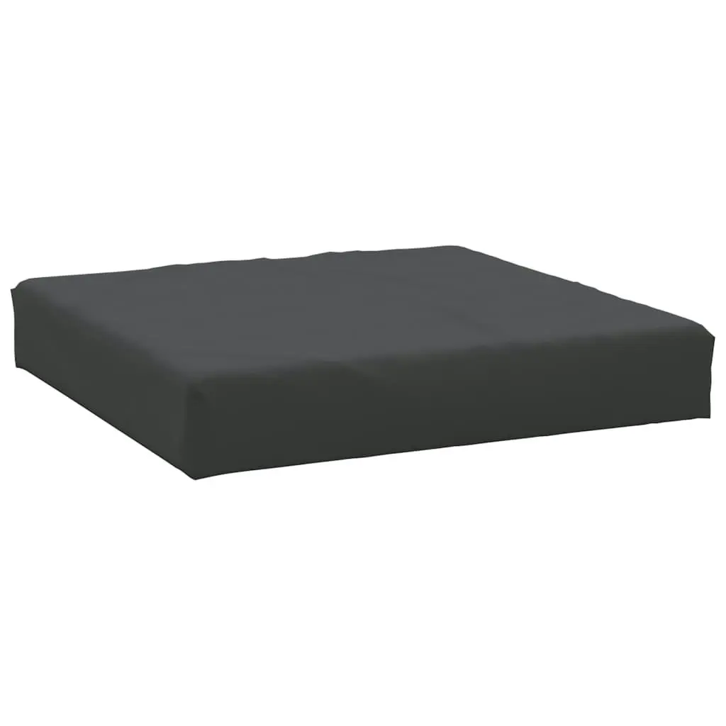 Pallet Cushions 2 pcs Black Oxford Fabric 361761