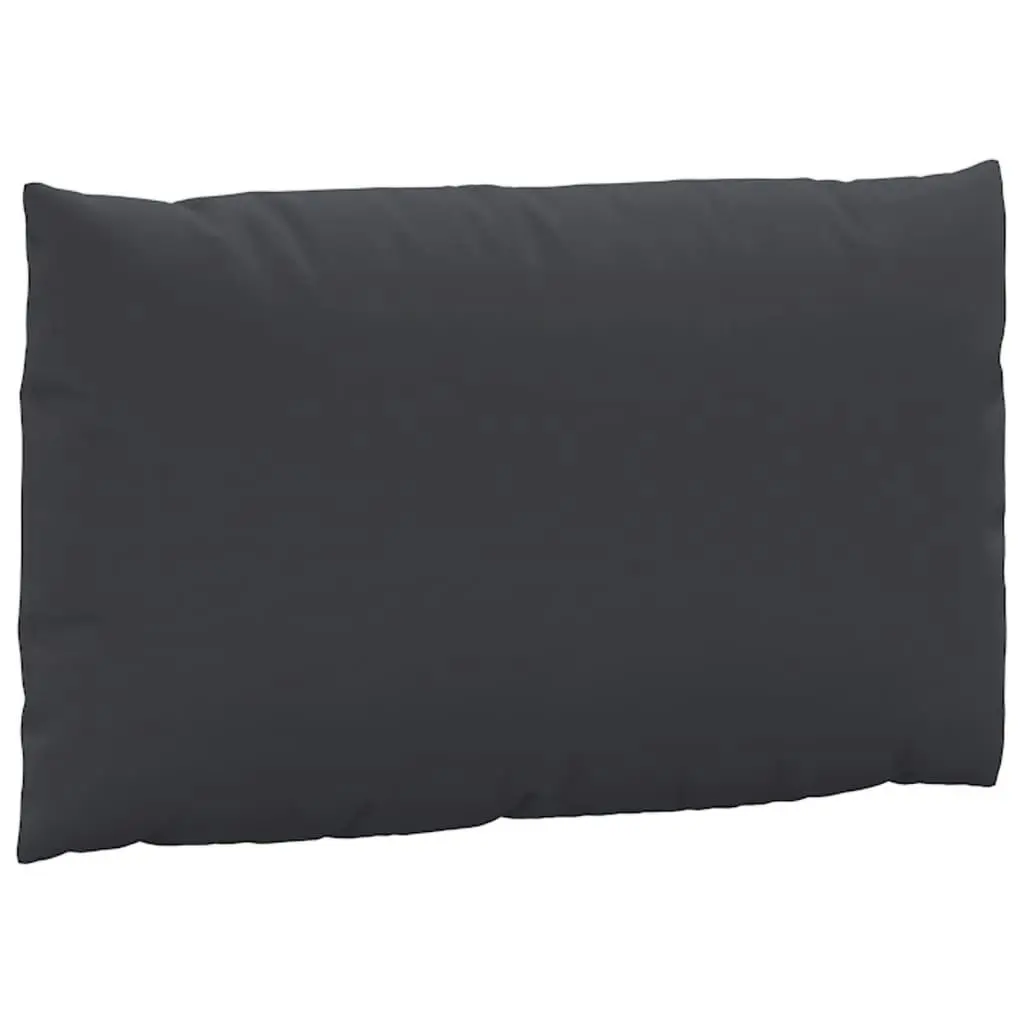 Pallet Cushions 2 pcs Black Oxford Fabric 361761