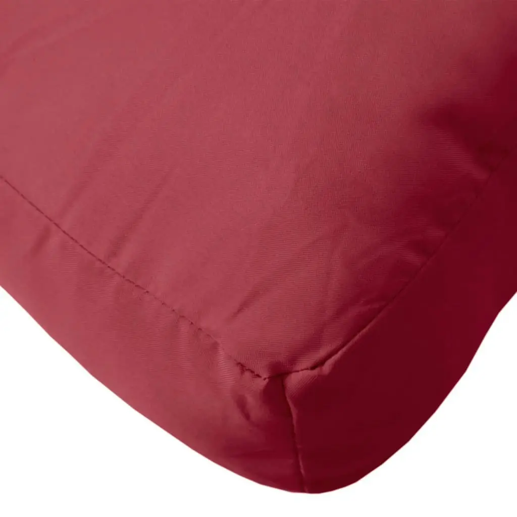 Pallet Cushions 3 pcs Wine Red Oxford Fabric 315073