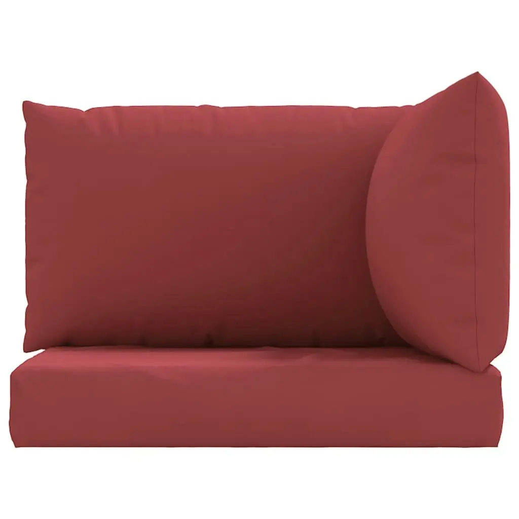 Pallet Cushions 3 pcs Wine Red Oxford Fabric 315073