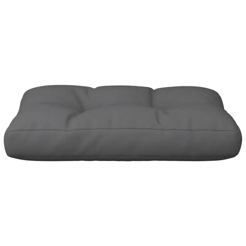 Pallet Cushion Anthracite 60x40x12 cm Fabric 315232