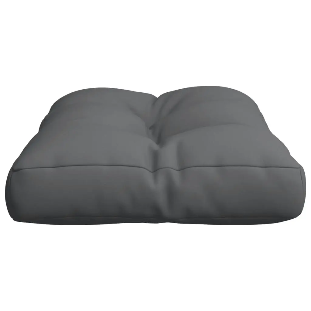 Pallet Cushion Anthracite 60x40x12 cm Fabric 315232