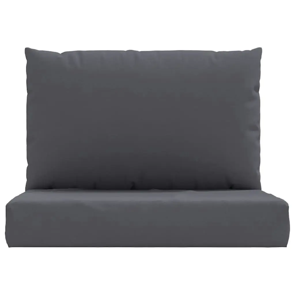 Pallet Cushions 2 pcs Anthracite Oxford Fabric 361754