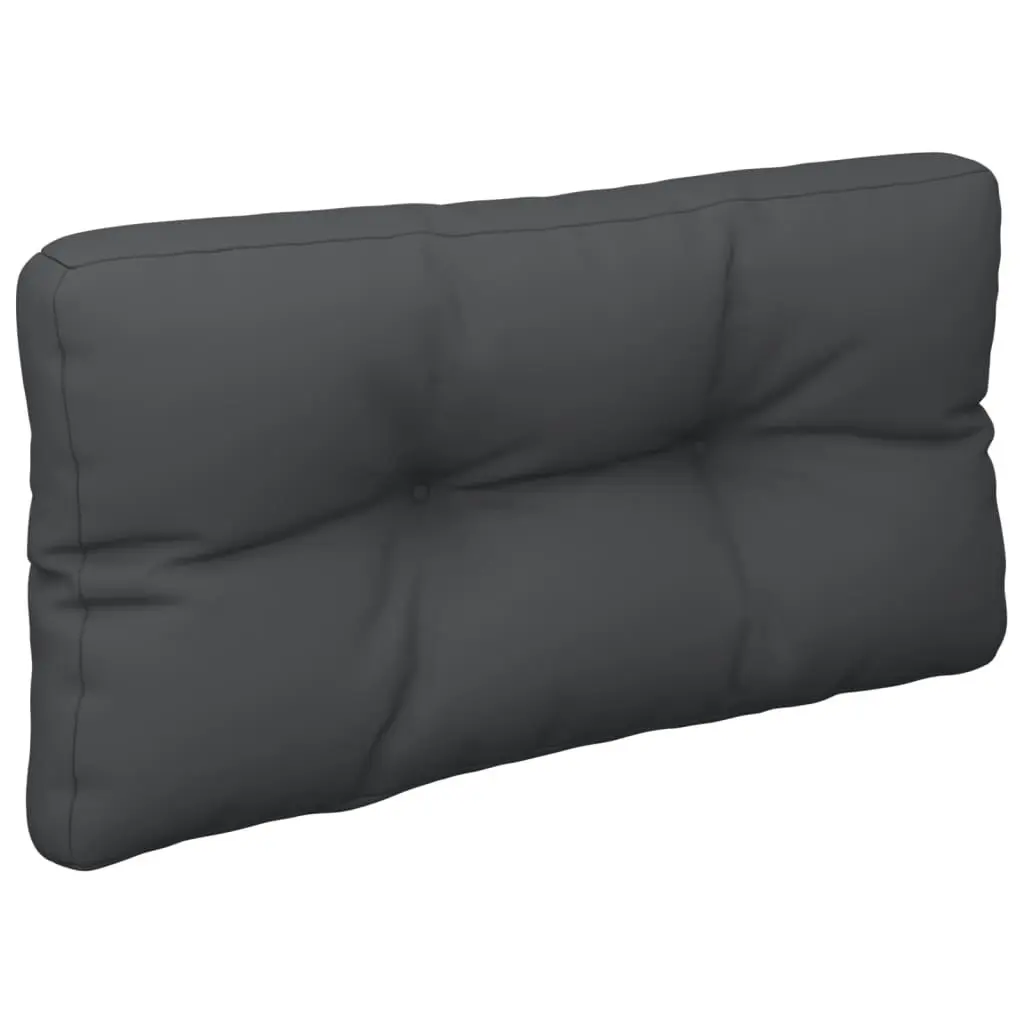 Pallet Cushions 2 pcs Black Fabric 314520