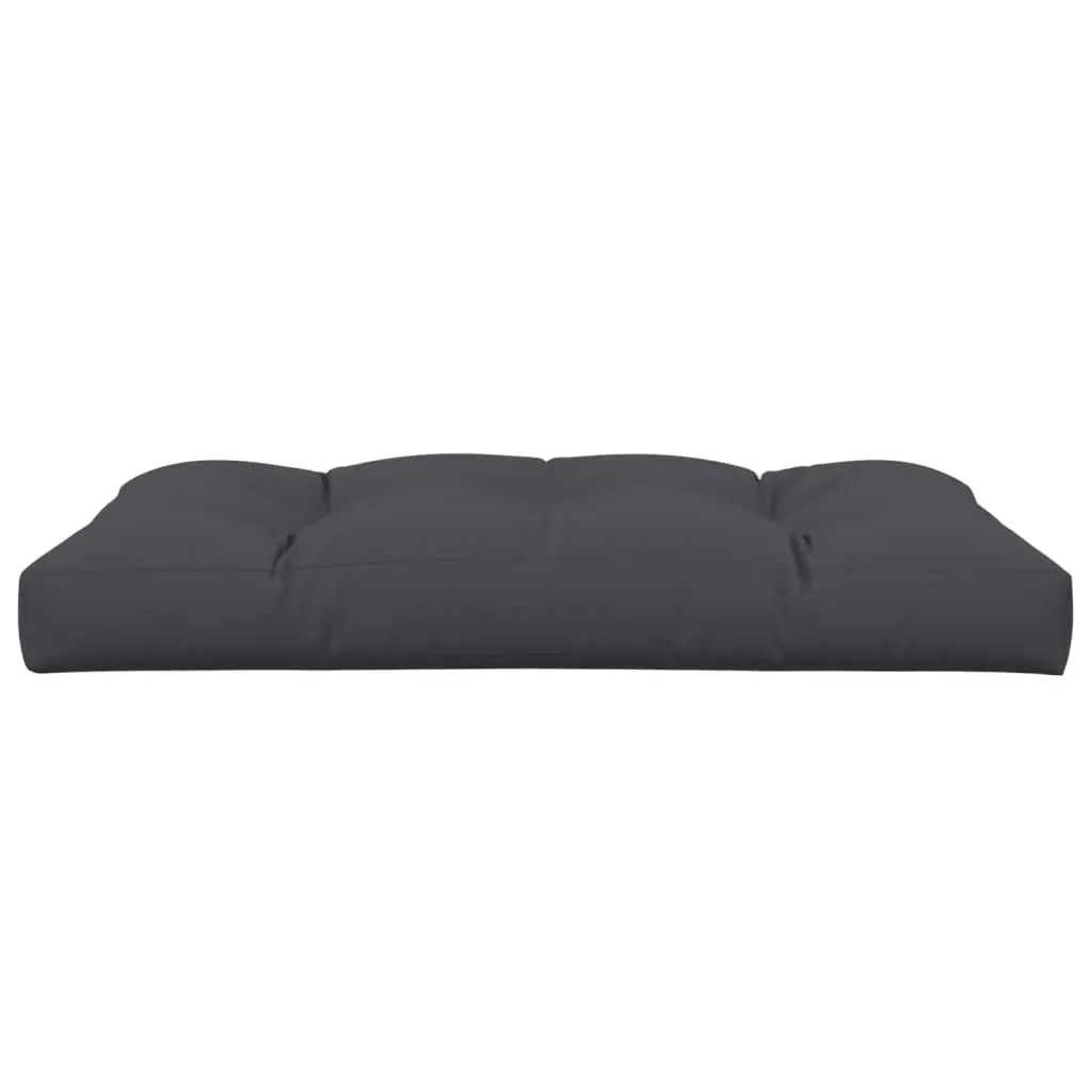 Pallet Cushion Anthracite 120x80x12 cm Fabric 314413