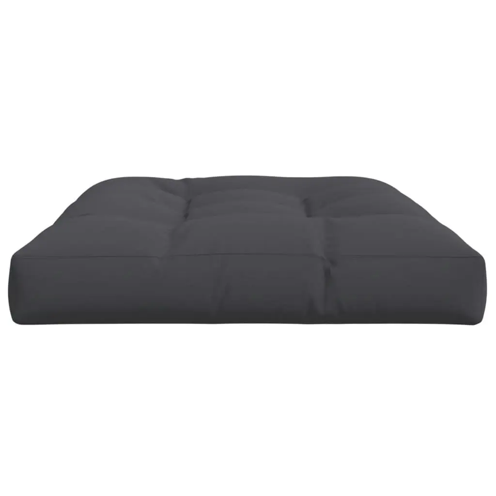 Pallet Cushion Anthracite 120x80x12 cm Fabric 314413