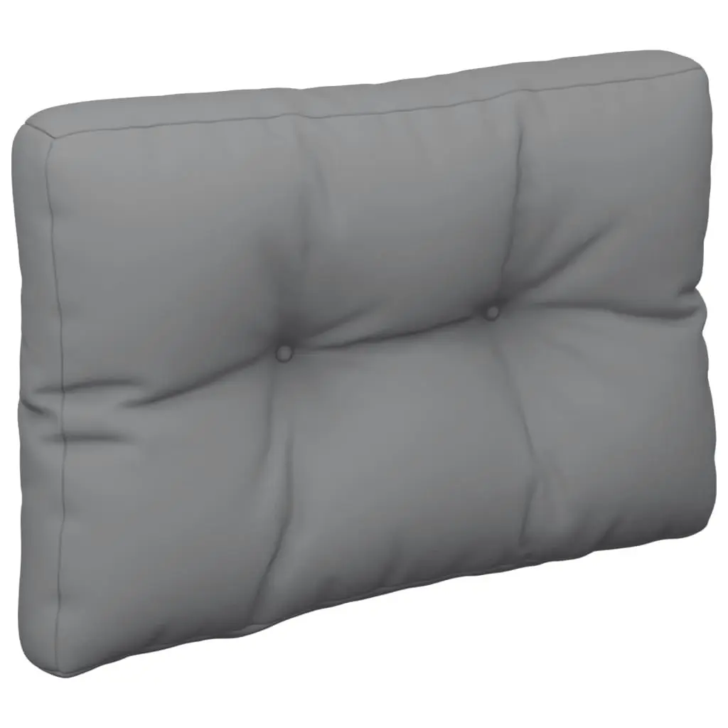 Pallet Cushions 2 pcs Grey Fabric 314484