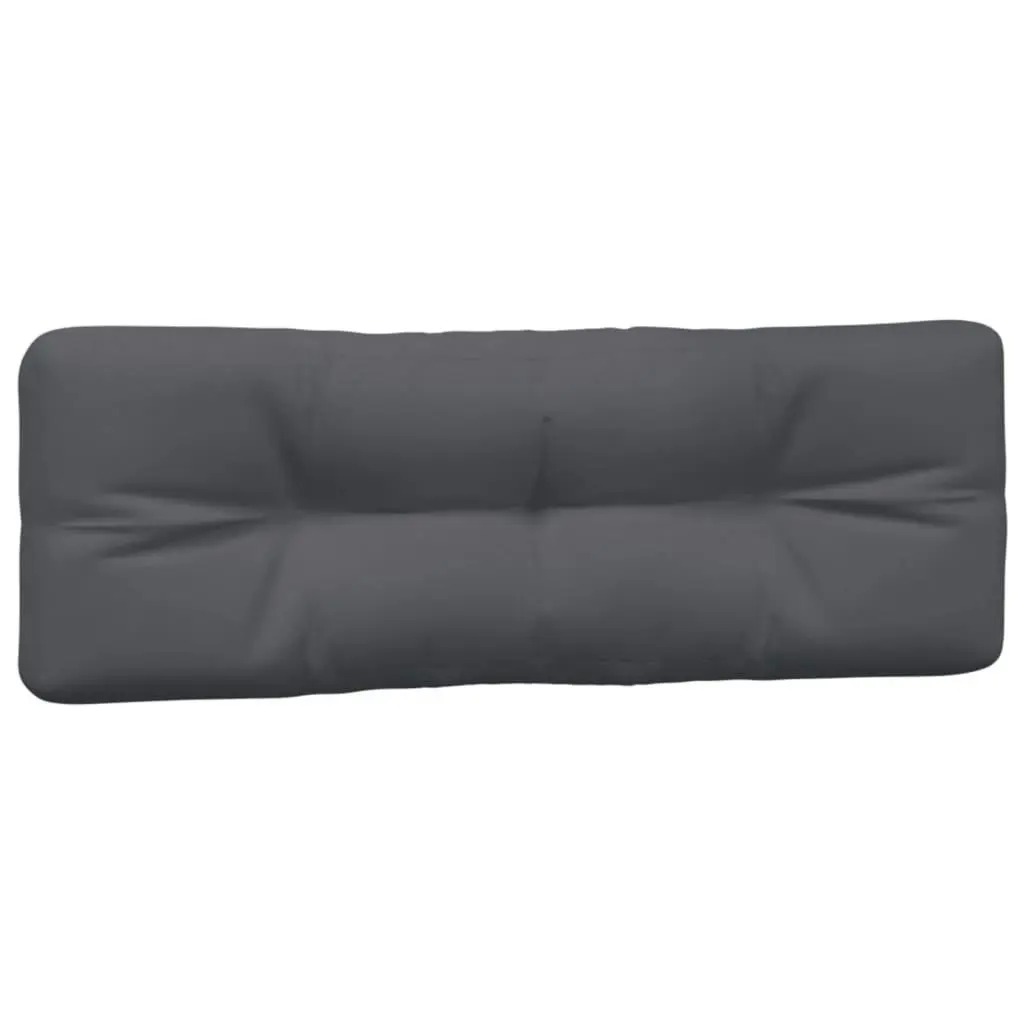 Pallet Cushions 2 pcs Anthracite Fabric 314543