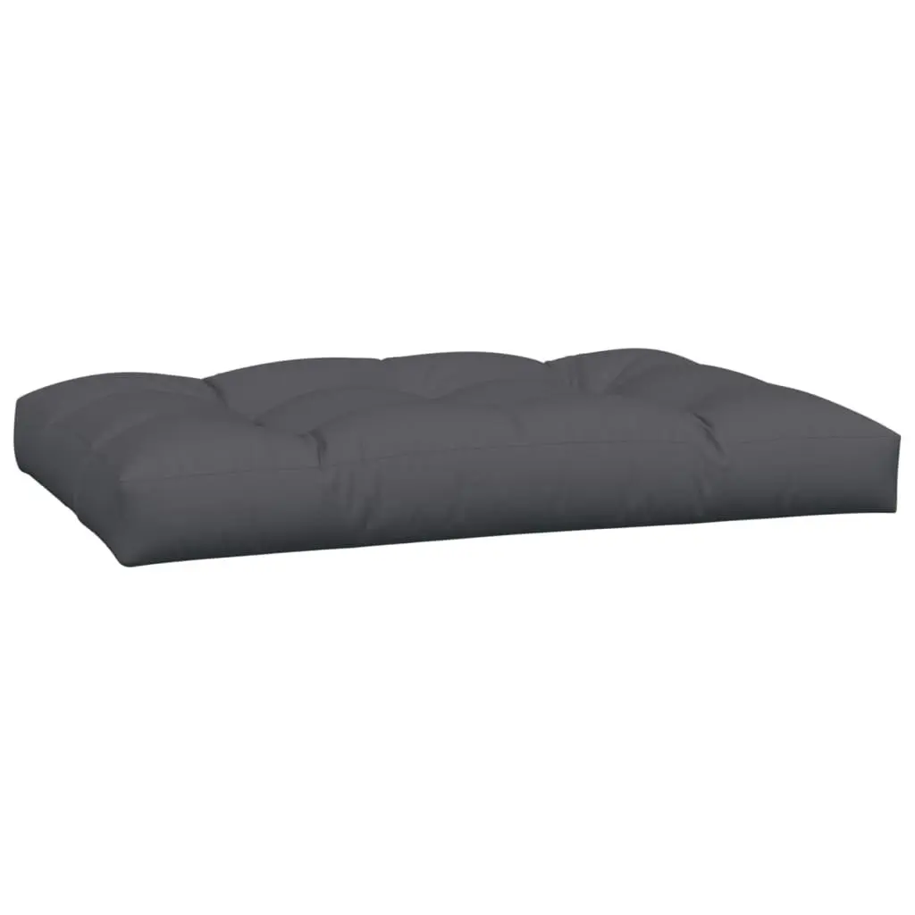 Pallet Cushions 2 pcs Anthracite Fabric 314543