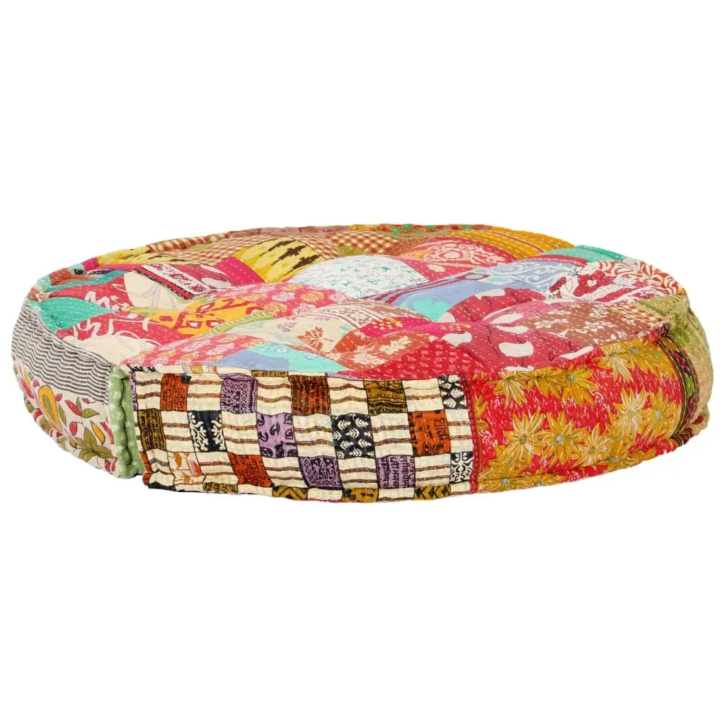 Pouffe 100x20 cm Patchwork Fabric 283787