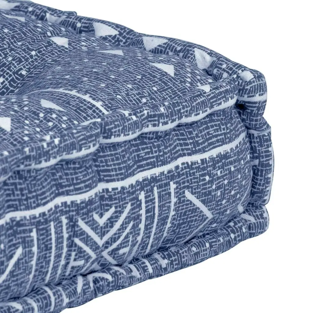 Pouffe Indigo Fabric 249423