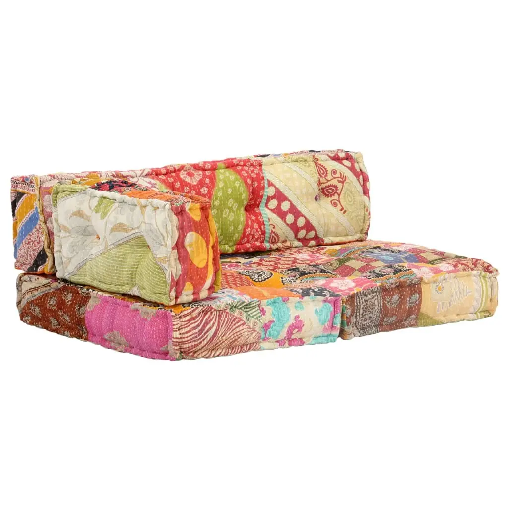 Pouffe Patchwork Fabric 249424