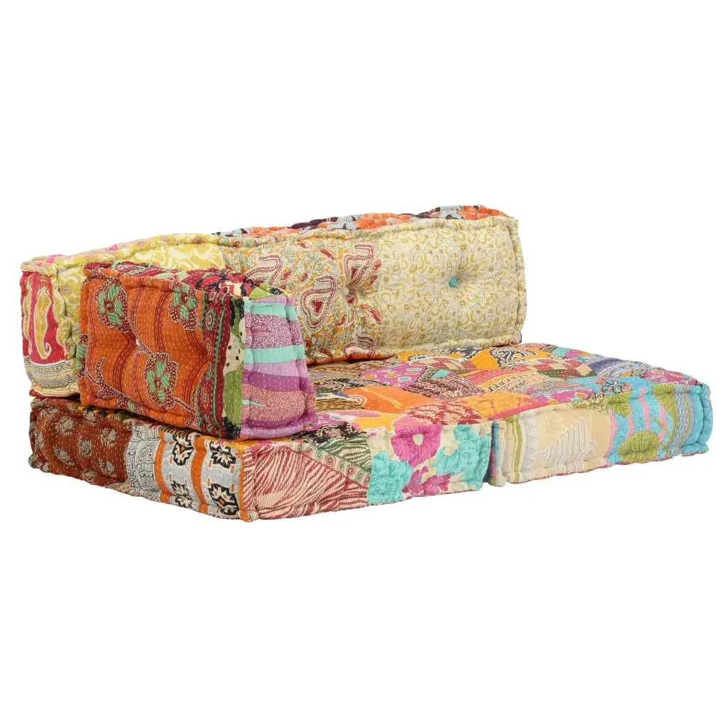 Pouffe Patchwork Fabric 249424