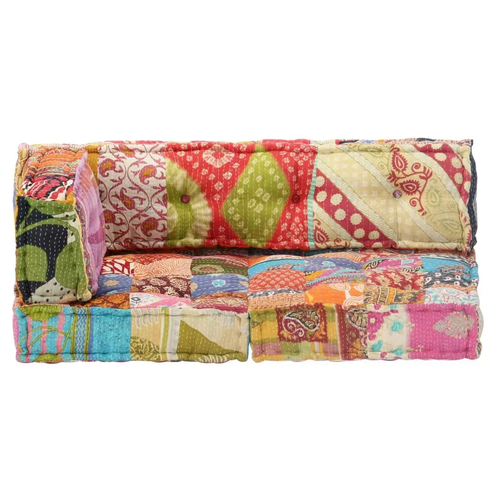 Pouffe Patchwork Fabric 249424