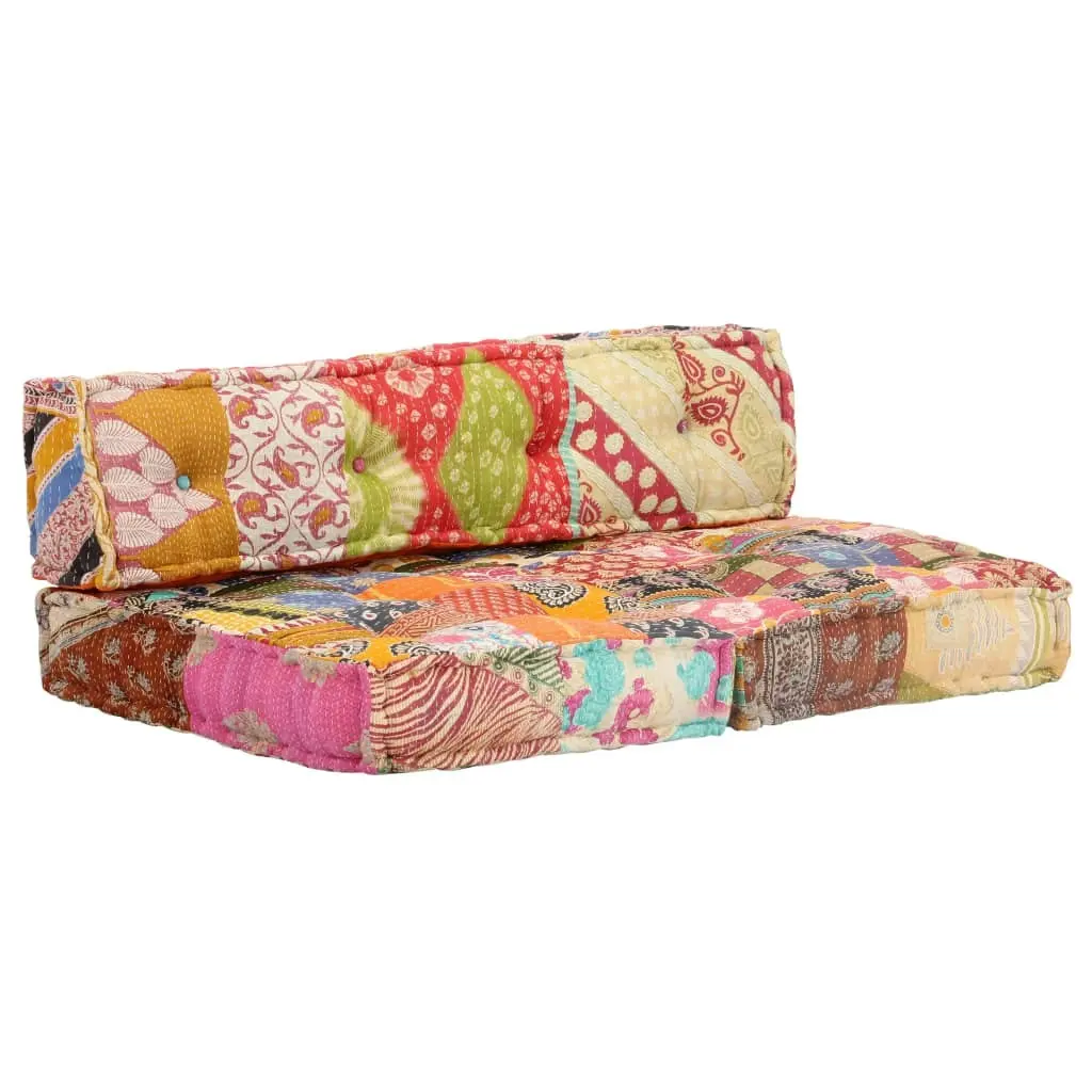 Pouffe Patchwork Fabric 249419