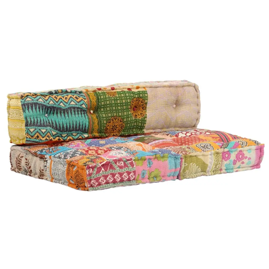 Pouffe Patchwork Fabric 249419