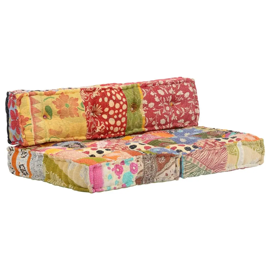 Pouffe Patchwork Fabric 249419