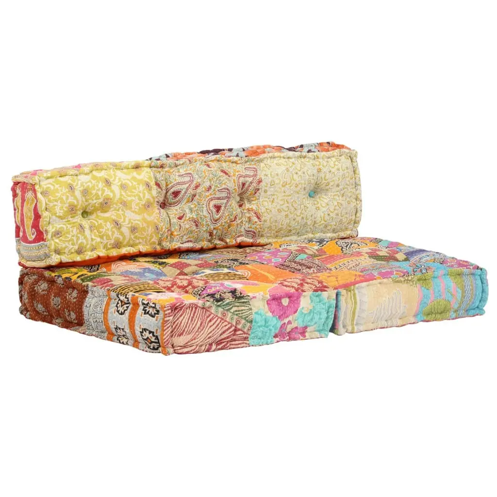 Pouffe Patchwork Fabric 249419