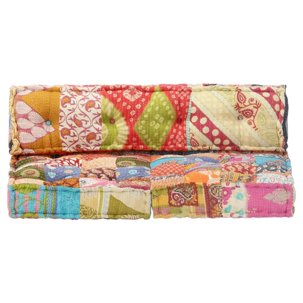 Pouffe Patchwork Fabric 249419