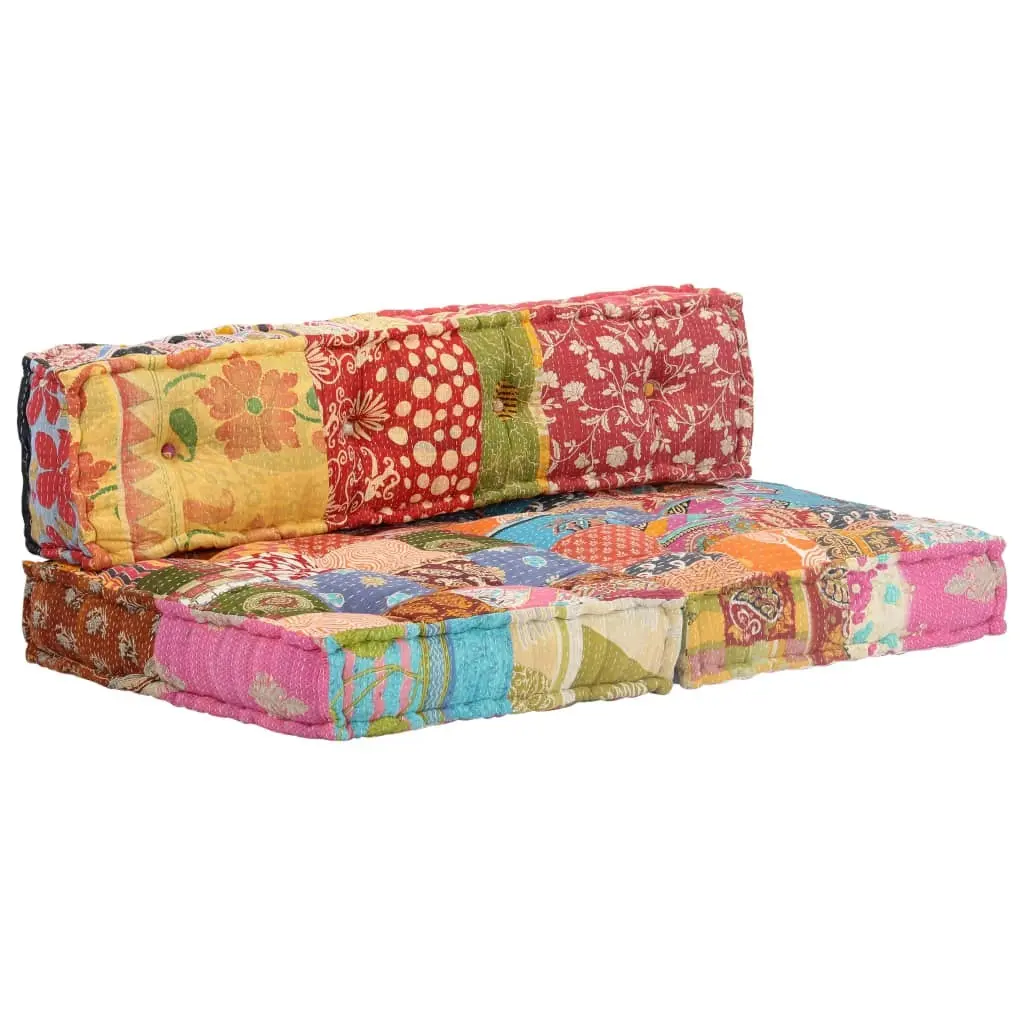 Pouffe Patchwork Fabric 249419