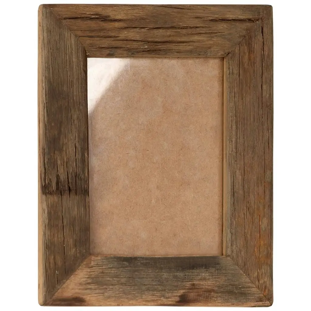 Photo Frames 2 pcs 25x30 cm Solid Reclaimed Wood and Glass 282893