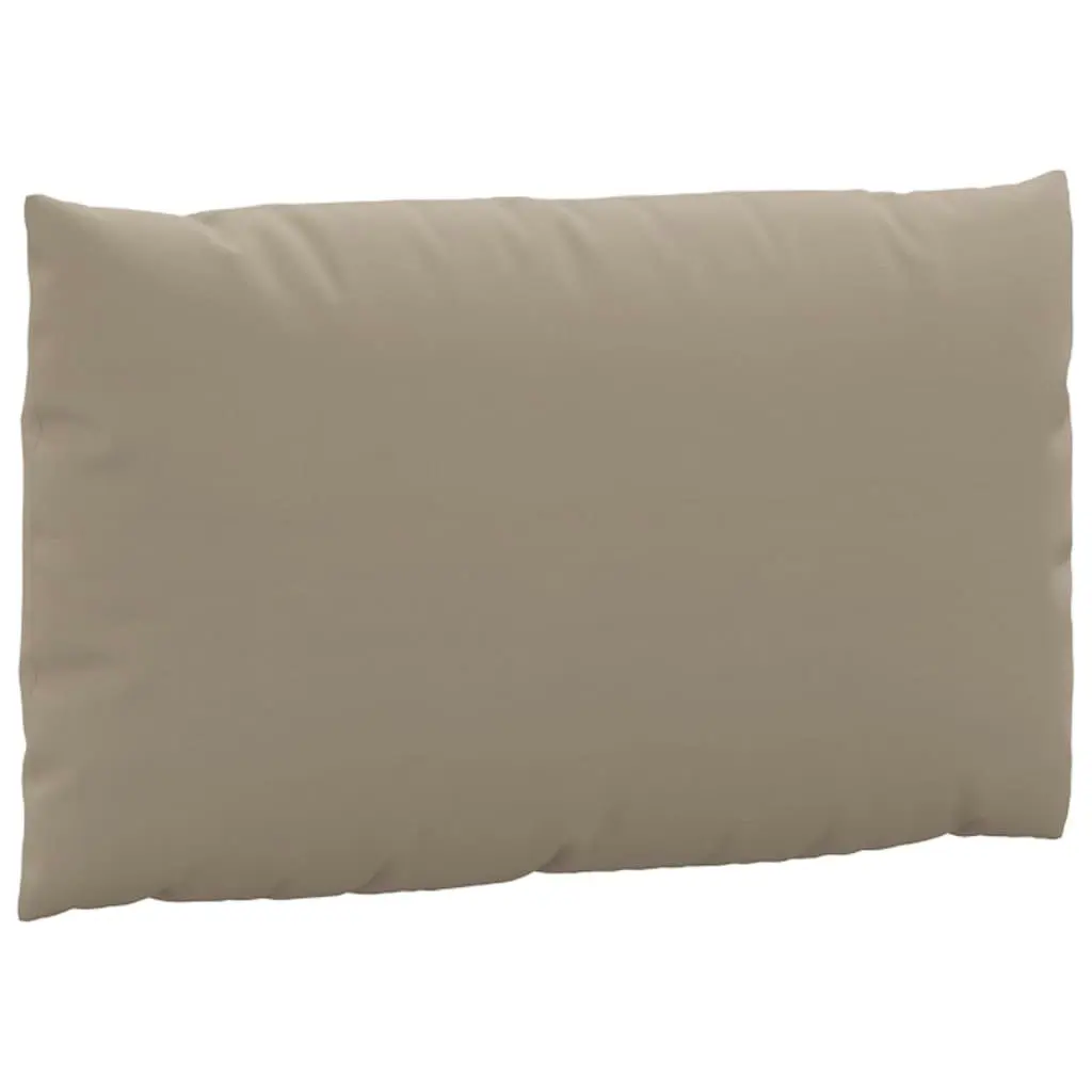 Pallet Cushions 2 pcs Taupe Oxford Fabric 361762