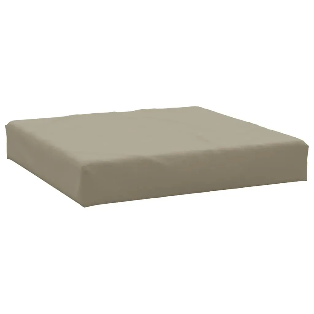 Pallet Cushions 2 pcs Taupe Oxford Fabric 361762