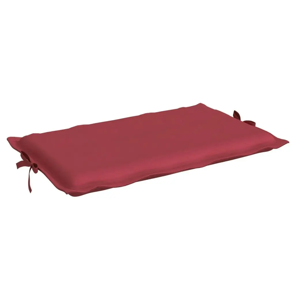 Sun Lounger Cushion Wine Red 186x58x3cm Oxford Fabric 314167