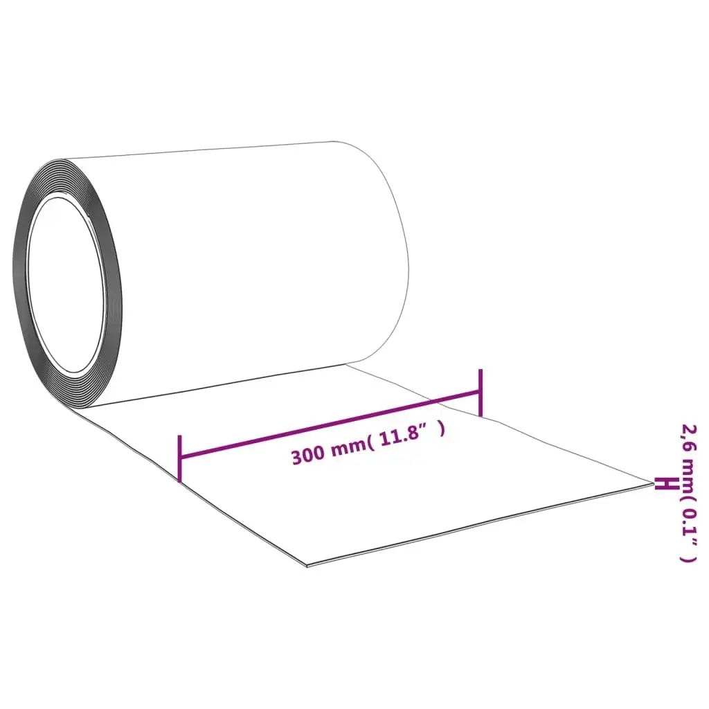 Strip Curtain Roll PVC 3mm x 300mm 25 m 288282