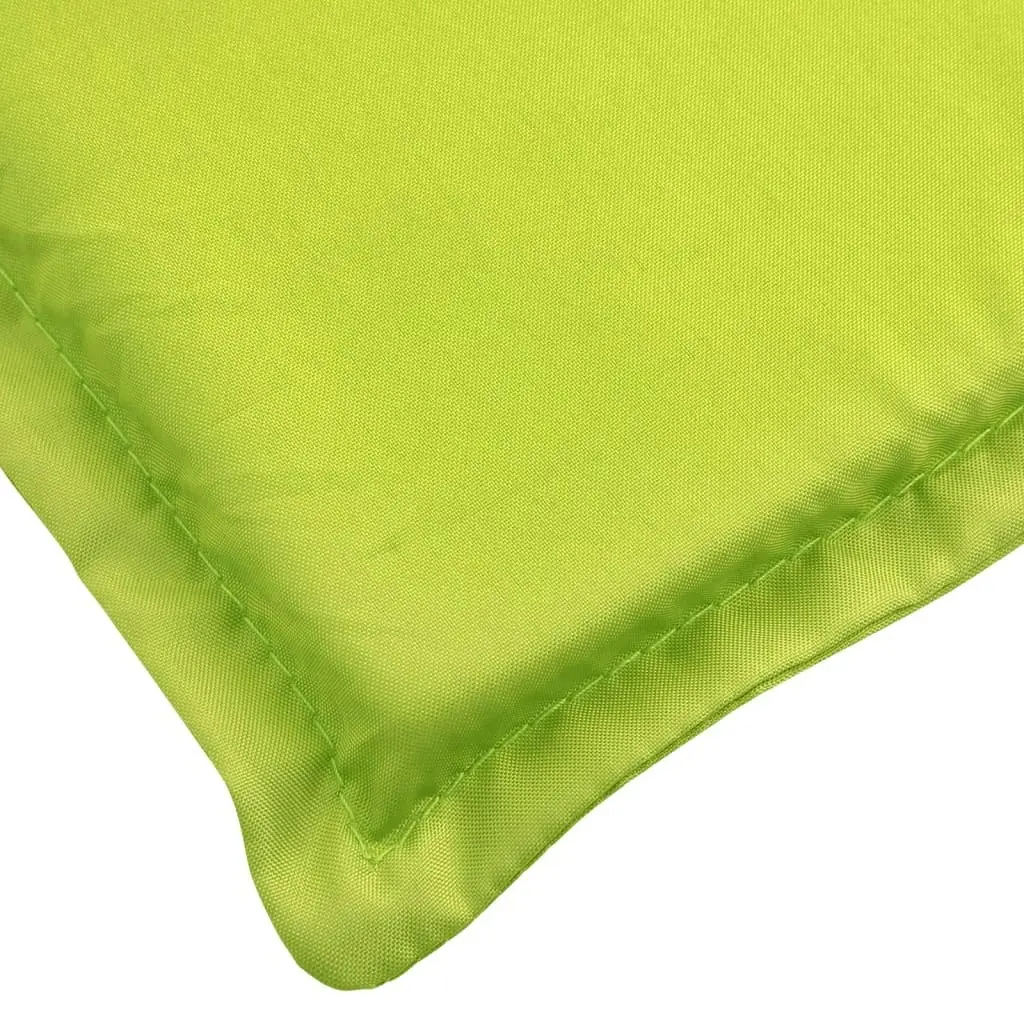 Sun Lounger Cushion Bright Green 200x50x3cm Oxford Fabric 314199