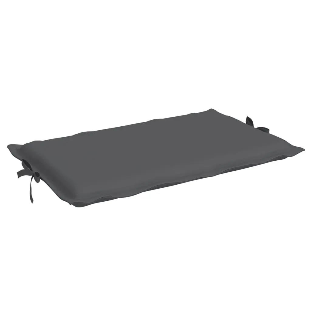 Sun Lounger Cushion Anthracite 186x58x3cm Oxford Fabric 314158