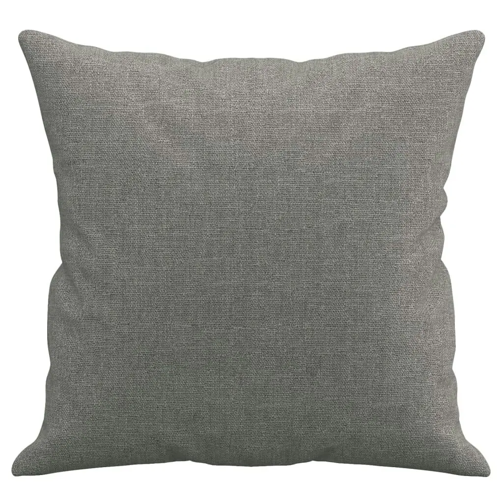 Throw Pillows 2 pcs Dark Grey 40x40 cm Fabric 349472