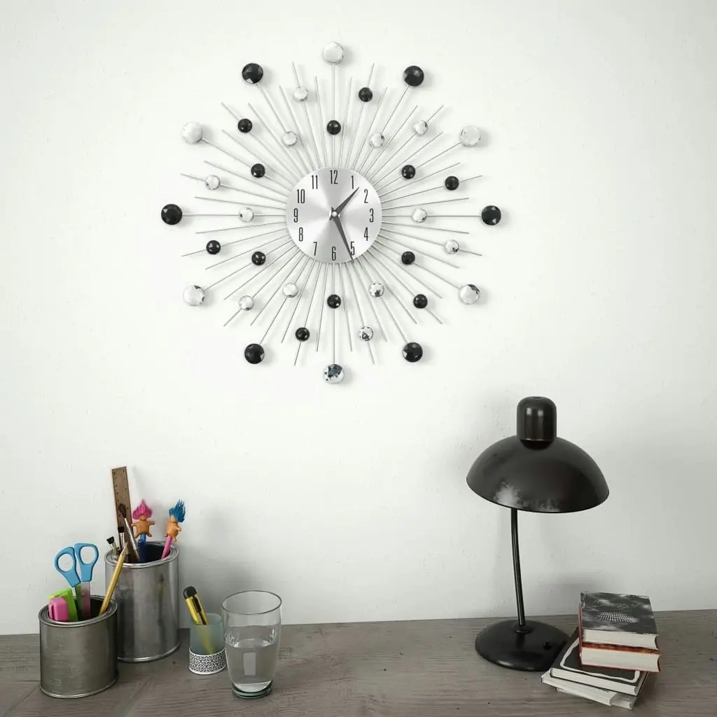 Wall Clock with Quartz Movement Modern Design 50 cm 50641