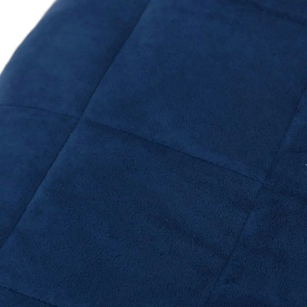 Weighted Blanket Blue 122x183 cm 9 kg Fabric 3154848