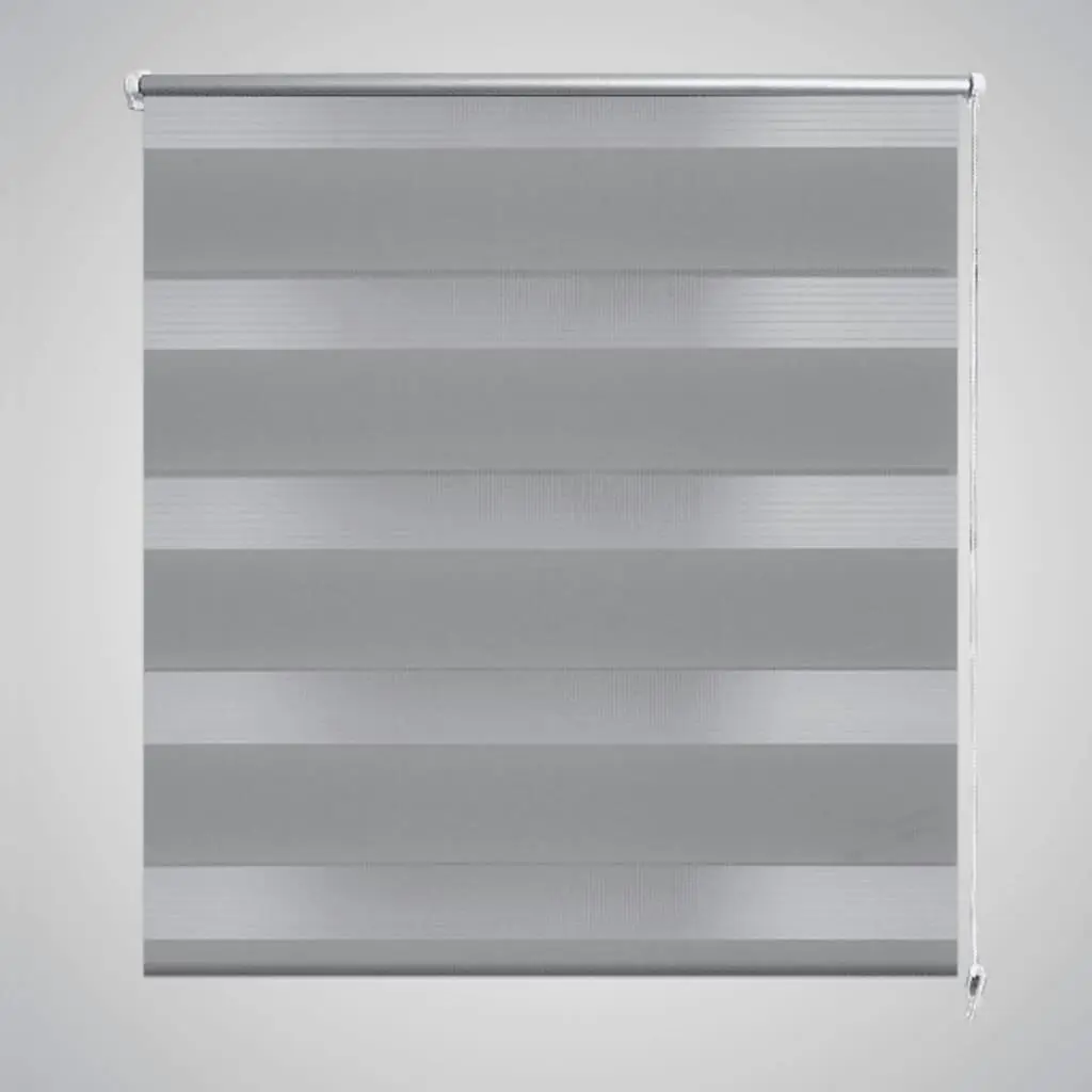 Zebra blind 80 x 175 cm grey 240203