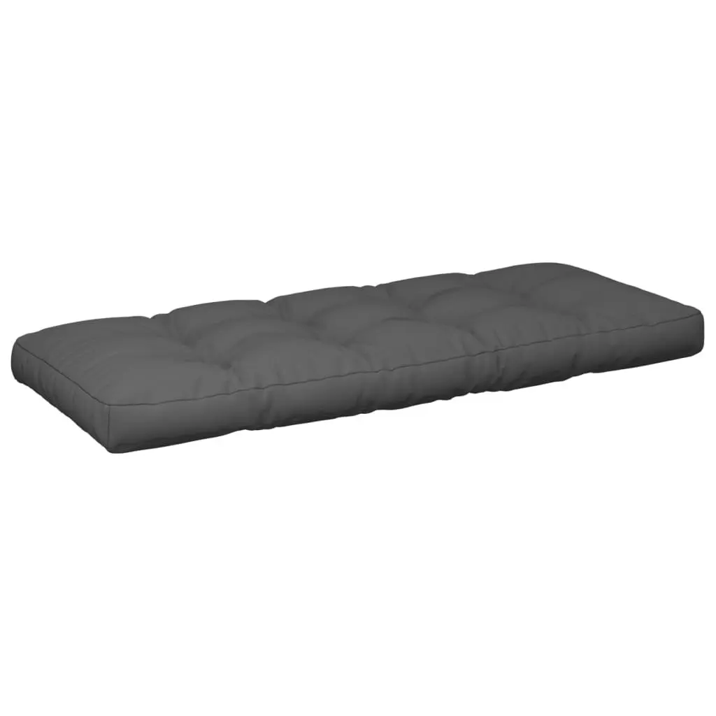 Pallet Cushions 2 pcs Anthracite Fabric 314603