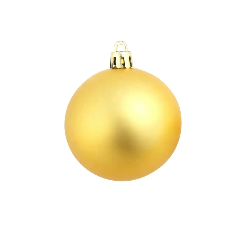 100 Piece Christmas Ball Set 3/4/6 cm Gold 245708