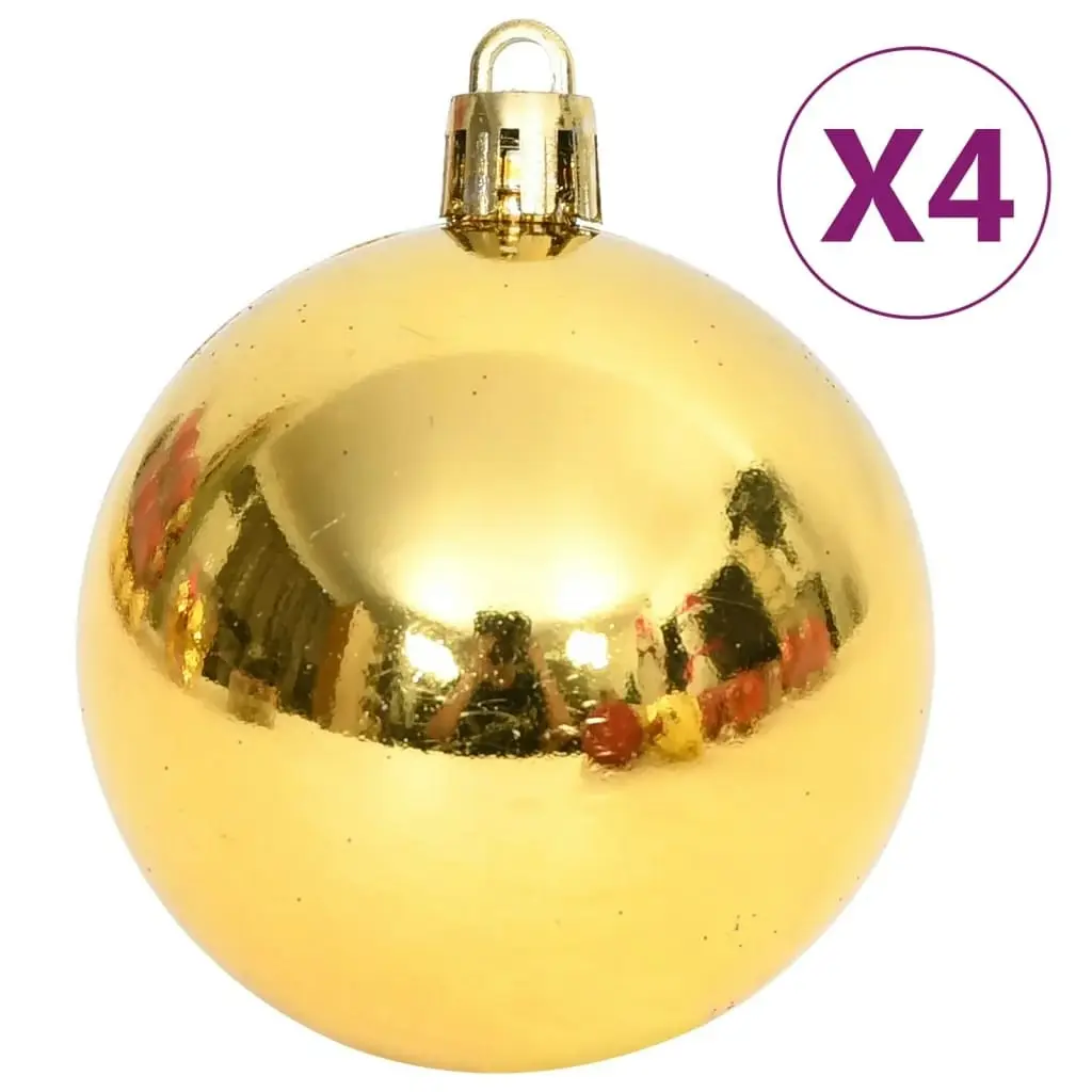 108 Piece Christmas Bauble Set Gold and Red 330091