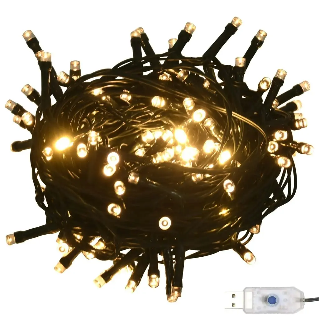 120 Piece Christmas Ball Set with Peak and 300 LEDs Rose Gold 330098