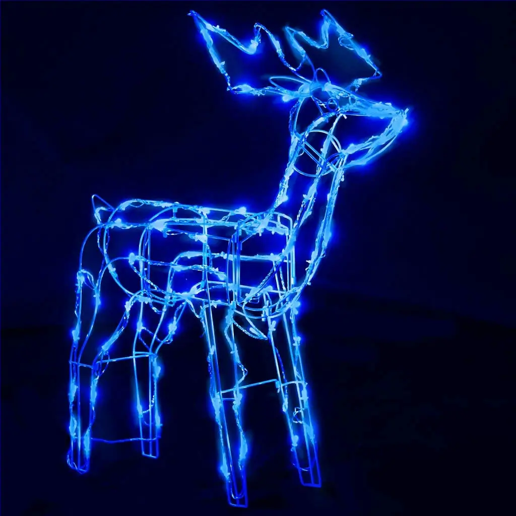 3 Piece Christmas Light Display Reindeers 229 LEDs 328540