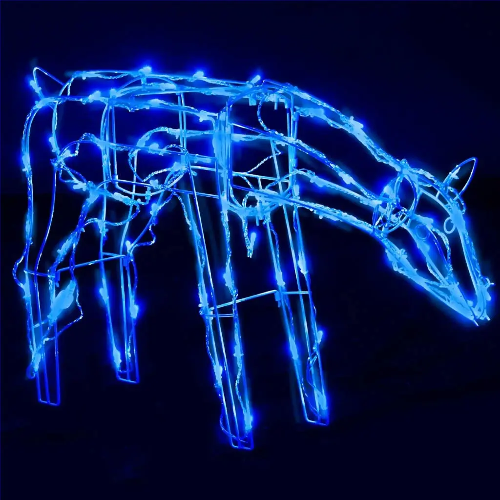 3 Piece Christmas Light Display Reindeers 229 LEDs 328540