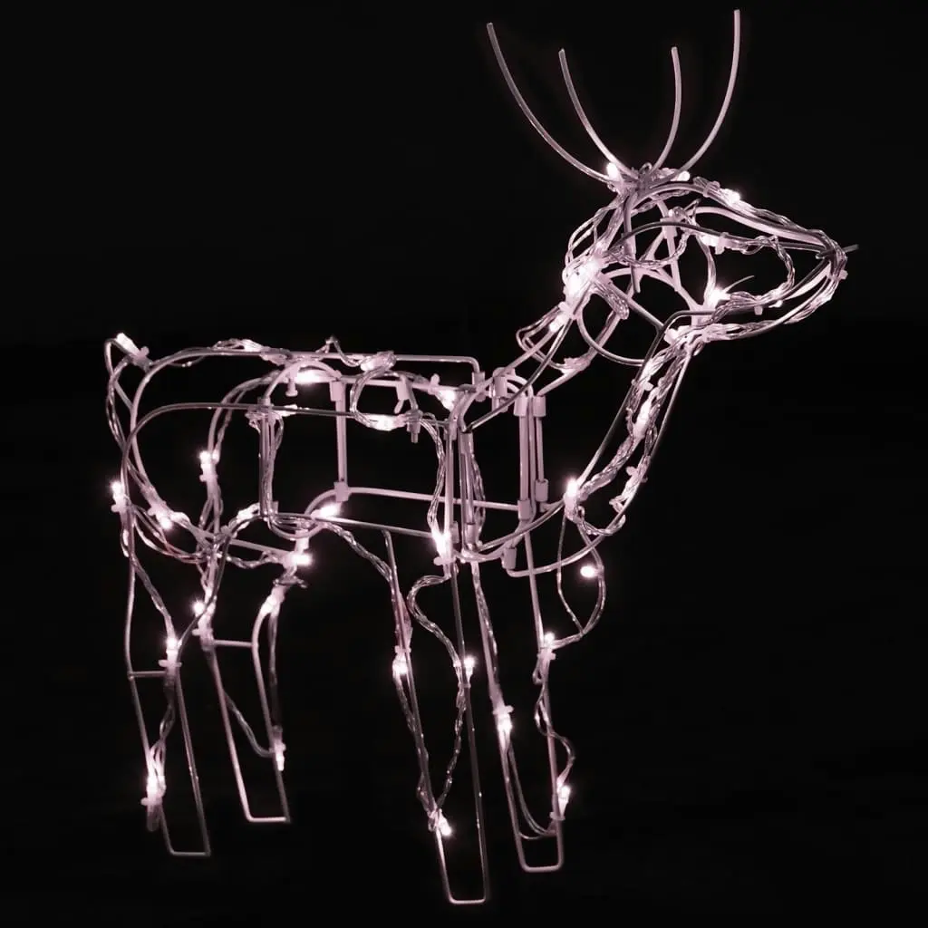 3 Piece Christmas Light Display Reindeers 229 LEDs 289962