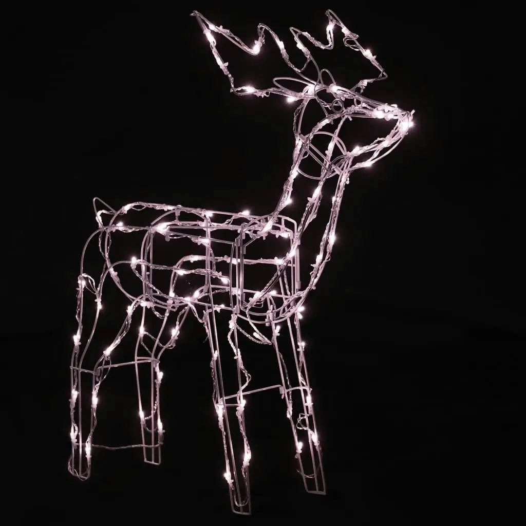 3 Piece Christmas Light Display Reindeers 229 LEDs 289962