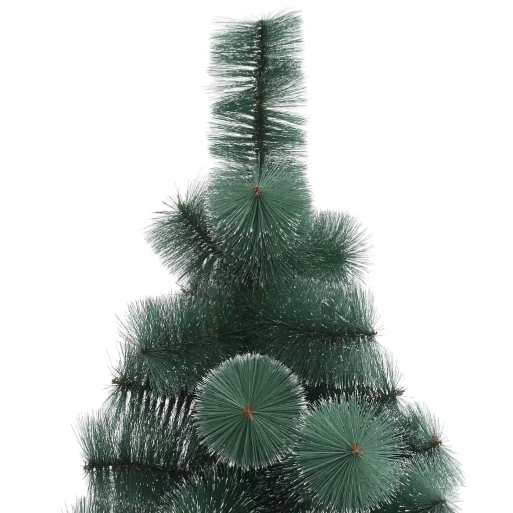 Artificial Christmas Tree LEDs&Ball Set Green 120 cm PVC&PE 3077922