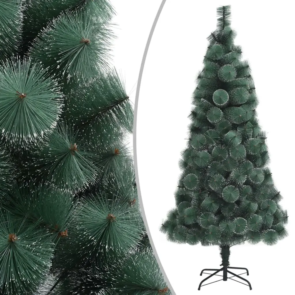 Artificial Christmas Tree LEDs&Ball Set Green 150 cm PVC&PE 3077923